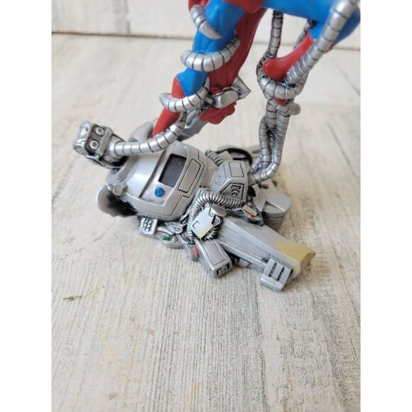 DC brainiac Superman fight 2001 comic figuring statue mini - Picture 2 of 8